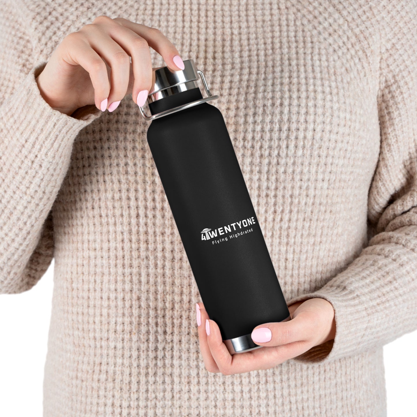 ๐ธ 4TwentyOne Flying Highdrated - Copper Vacuum Insulated Bottle - Free Shipping