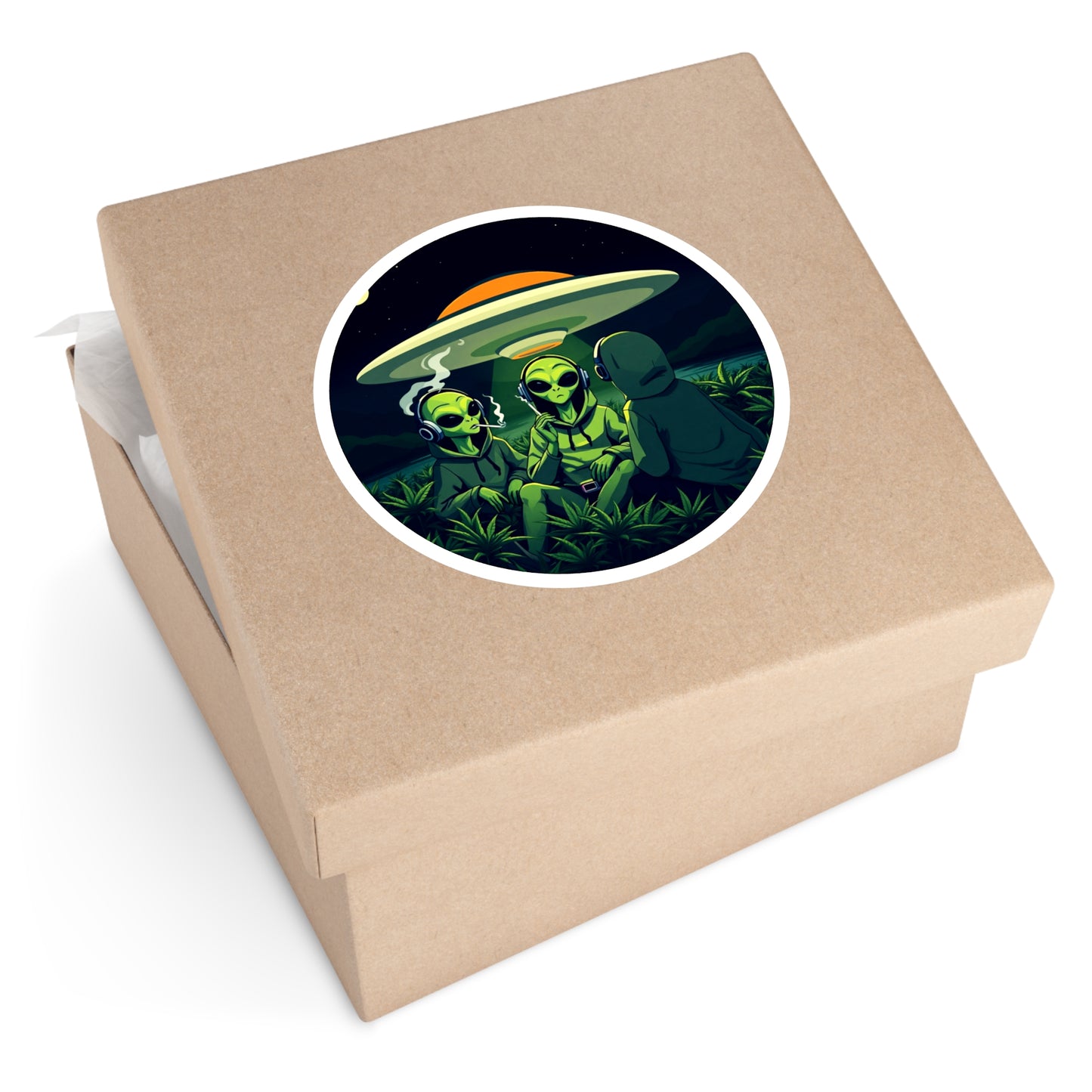420 Buds - Sticker (Round) - Free Shipping