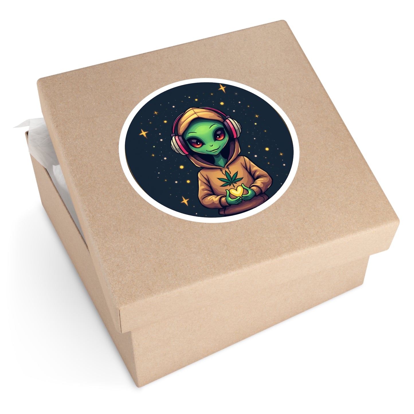 CannaLove - Sticker (Round) - Free Shipping