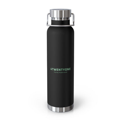 Light Green - 4TwentyOne Flying Highdrated - Copper Vacuum Insulated Bottle - Free Shipping