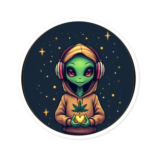 CannaLove - Sticker (Round) - Free Shipping