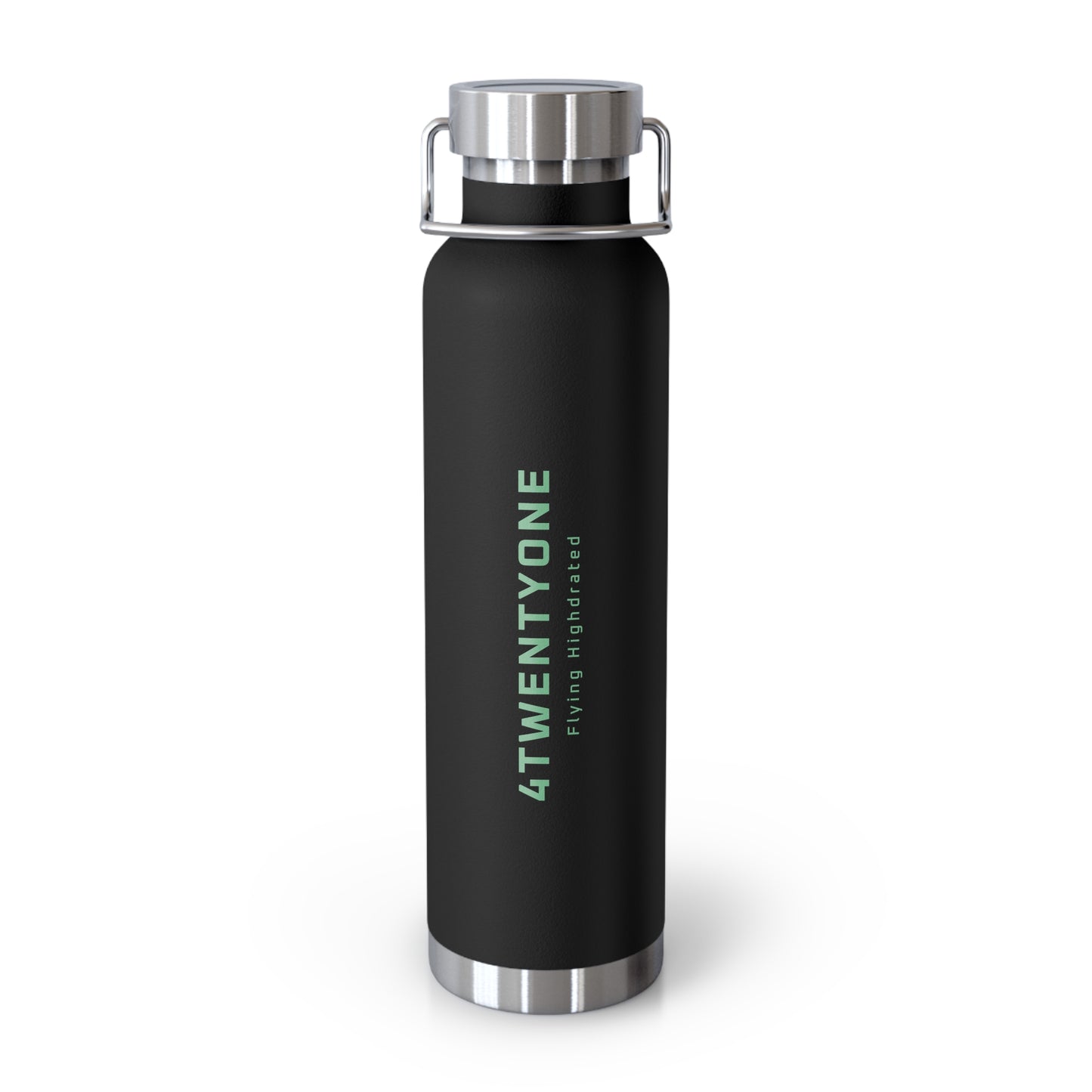 Light Green - 4TwentyOne Flying Highdrated - Copper Vacuum Insulated Bottle - Free Shipping