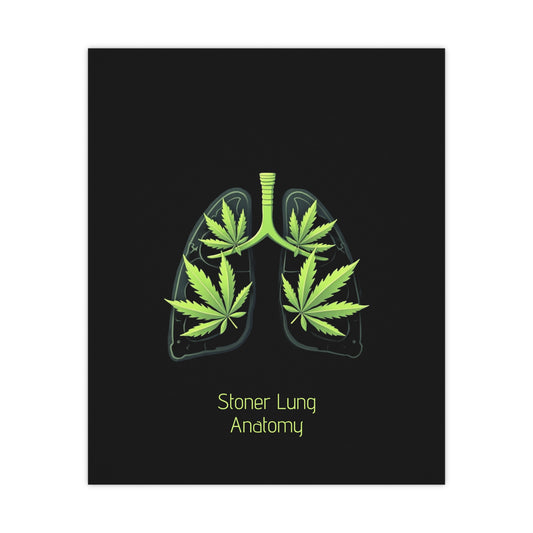 Lung Anatomy - Matte Posters - Free Shipping