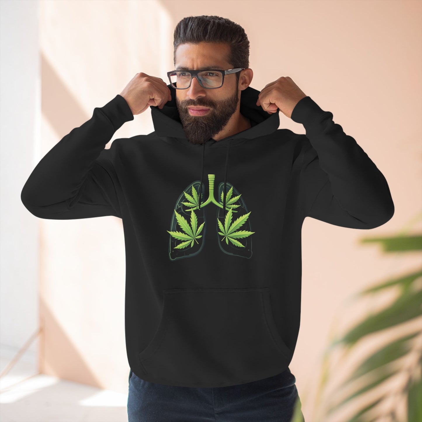 High and Mighty Lungs Hoodie - Free Shipping