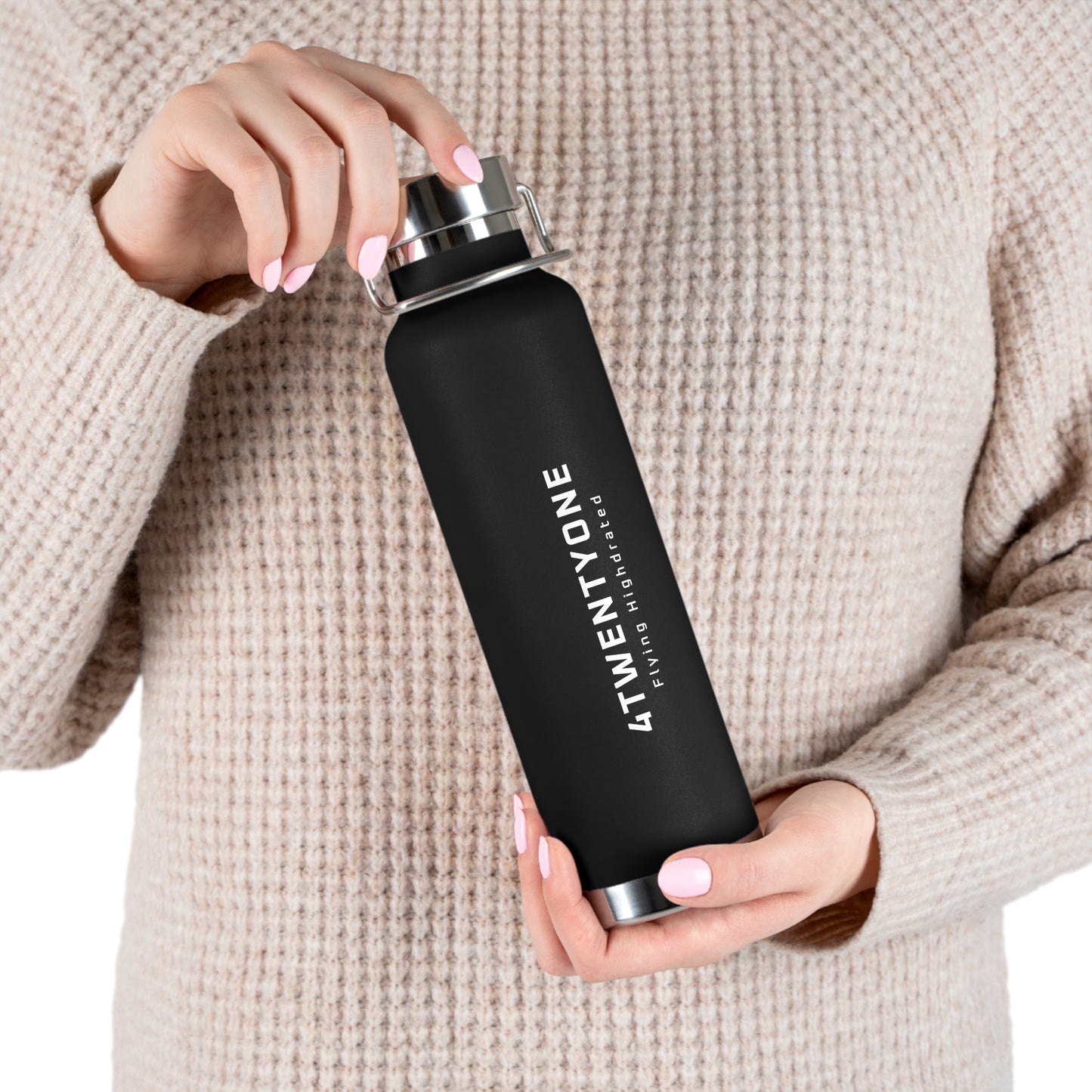 4TwentyOne Flying Highdrated - Copper Vacuum Insulated Bottle - Free Shipping