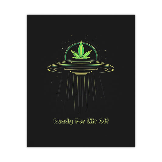 Ready for lift off - Matte Posters - Free Shipping