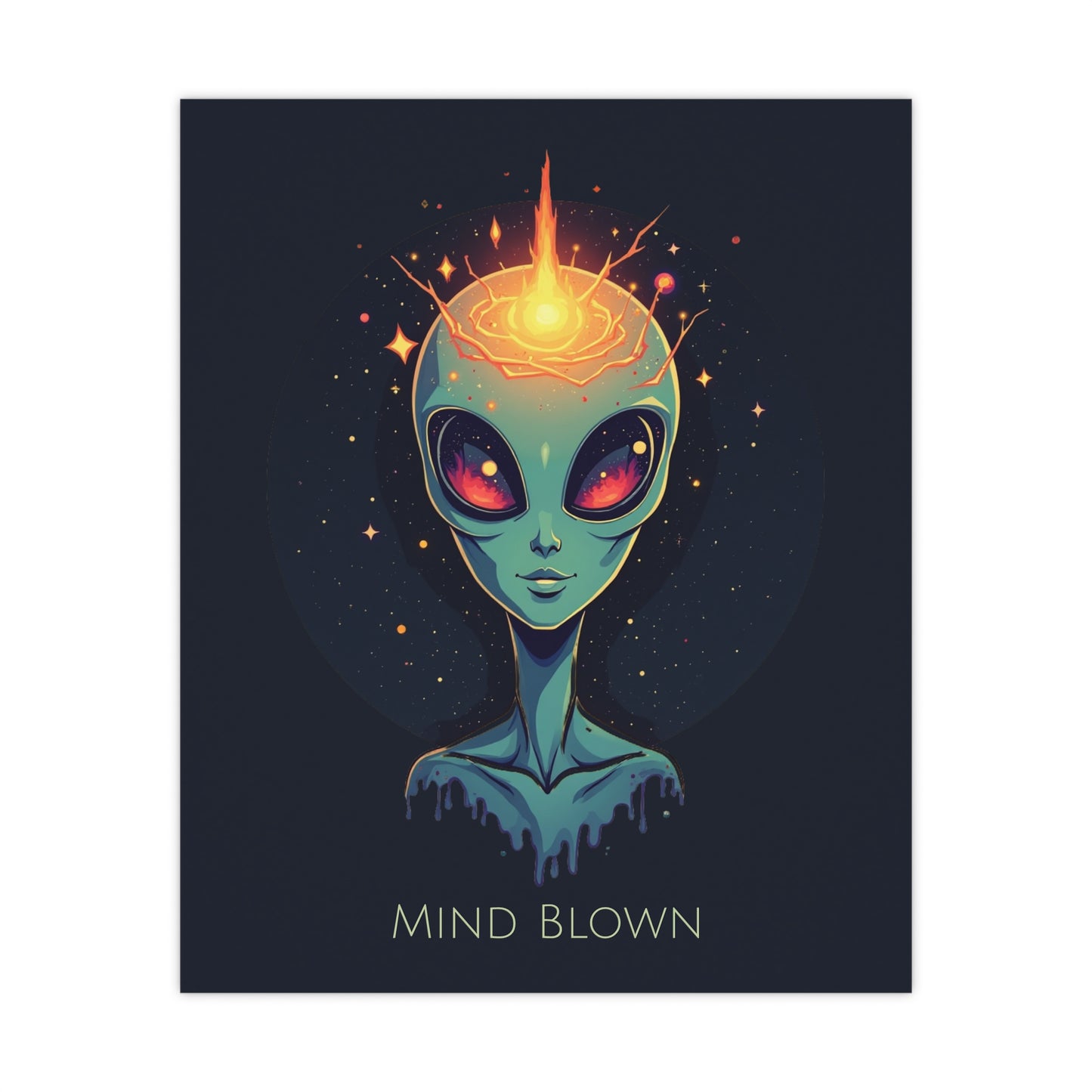 Mind Blown - Matte Posters - Free Shipping