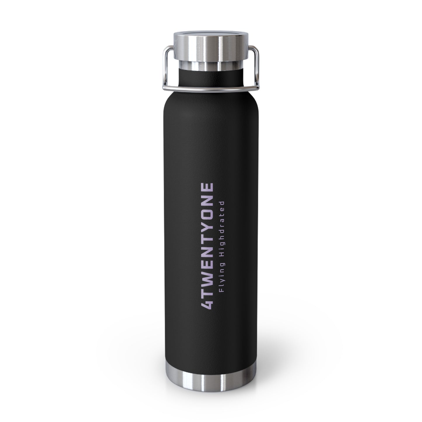 Purple - 4TwentyOne Flying Highdrated - Copper Vacuum Insulated Bottle - Free Shipping